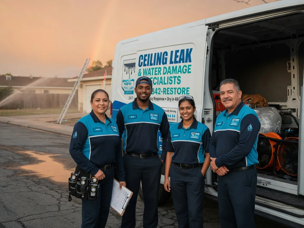 Ceiling Leak Cleanup company in Harrisburg, SD